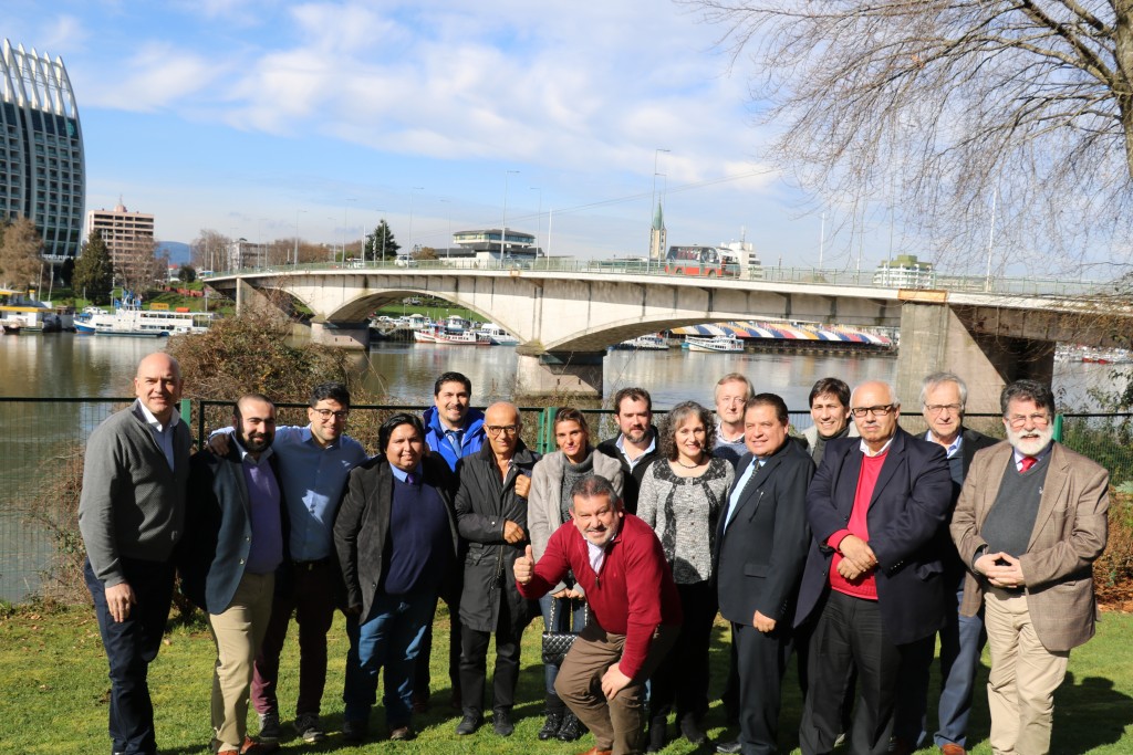 CORE Los Ríos, junto a profesionales de la Universidad de Chile y delegación de empresarios italianos.